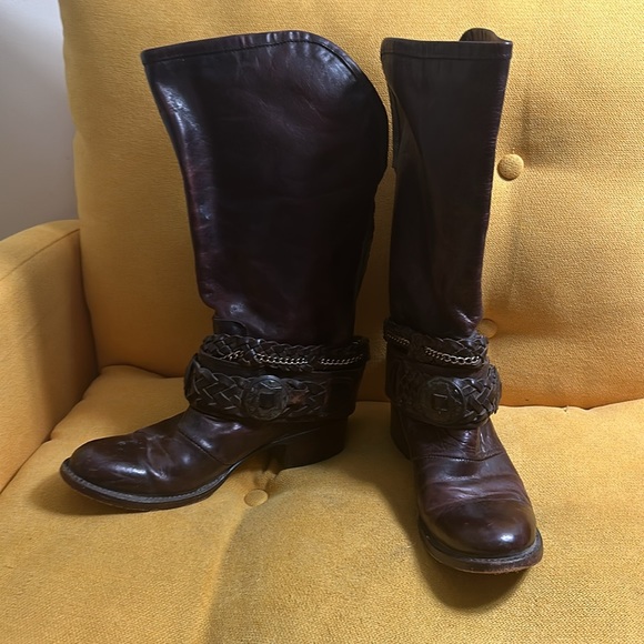 Freebird by Steven Shoes Freebird By Steven Brek Leather Slouch